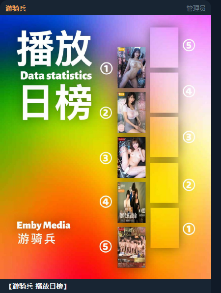 游骑兵Emby开注